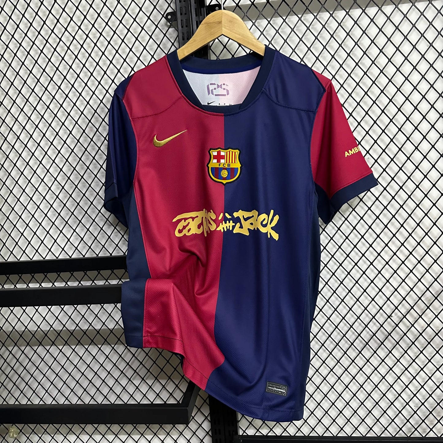 Barcelona Home Jersey 2024/25 – Travis Scott Special Edition – Fan Version