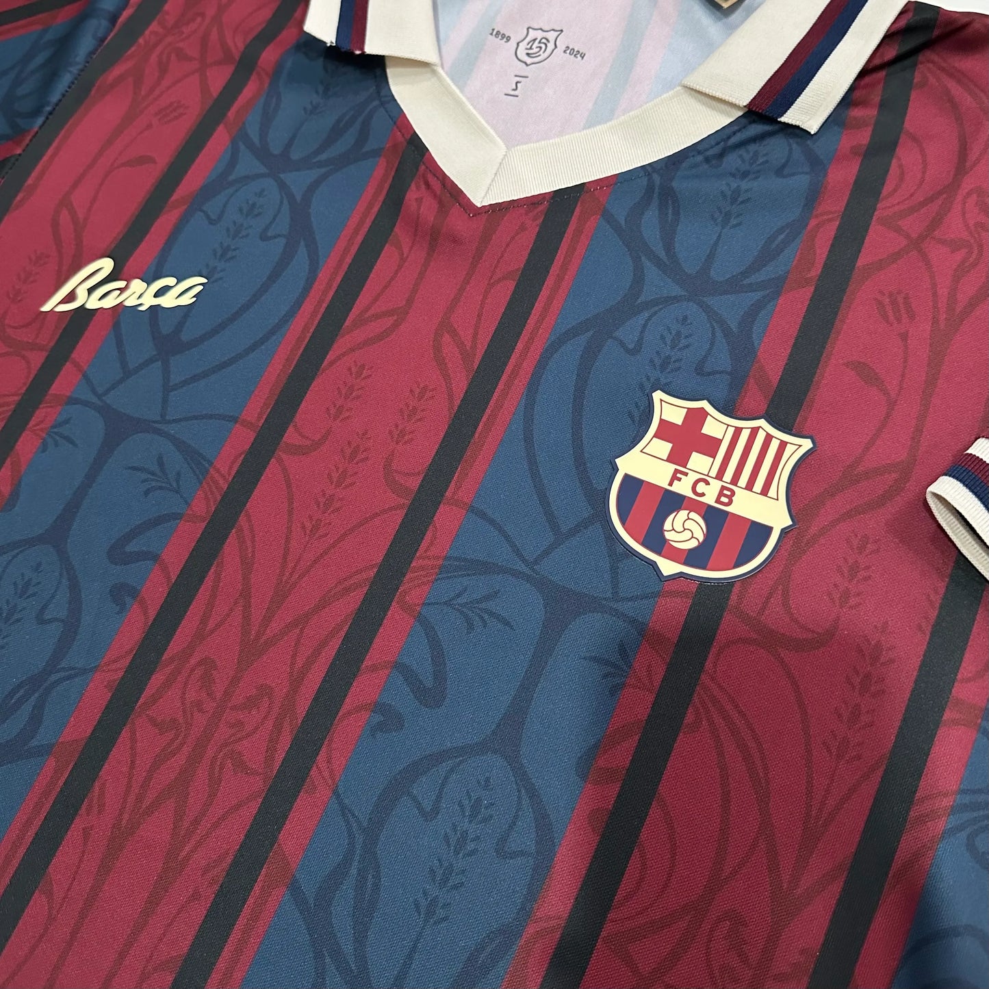 Barcelona 125th Anniversary Jersey 2024/25 – Fan Version