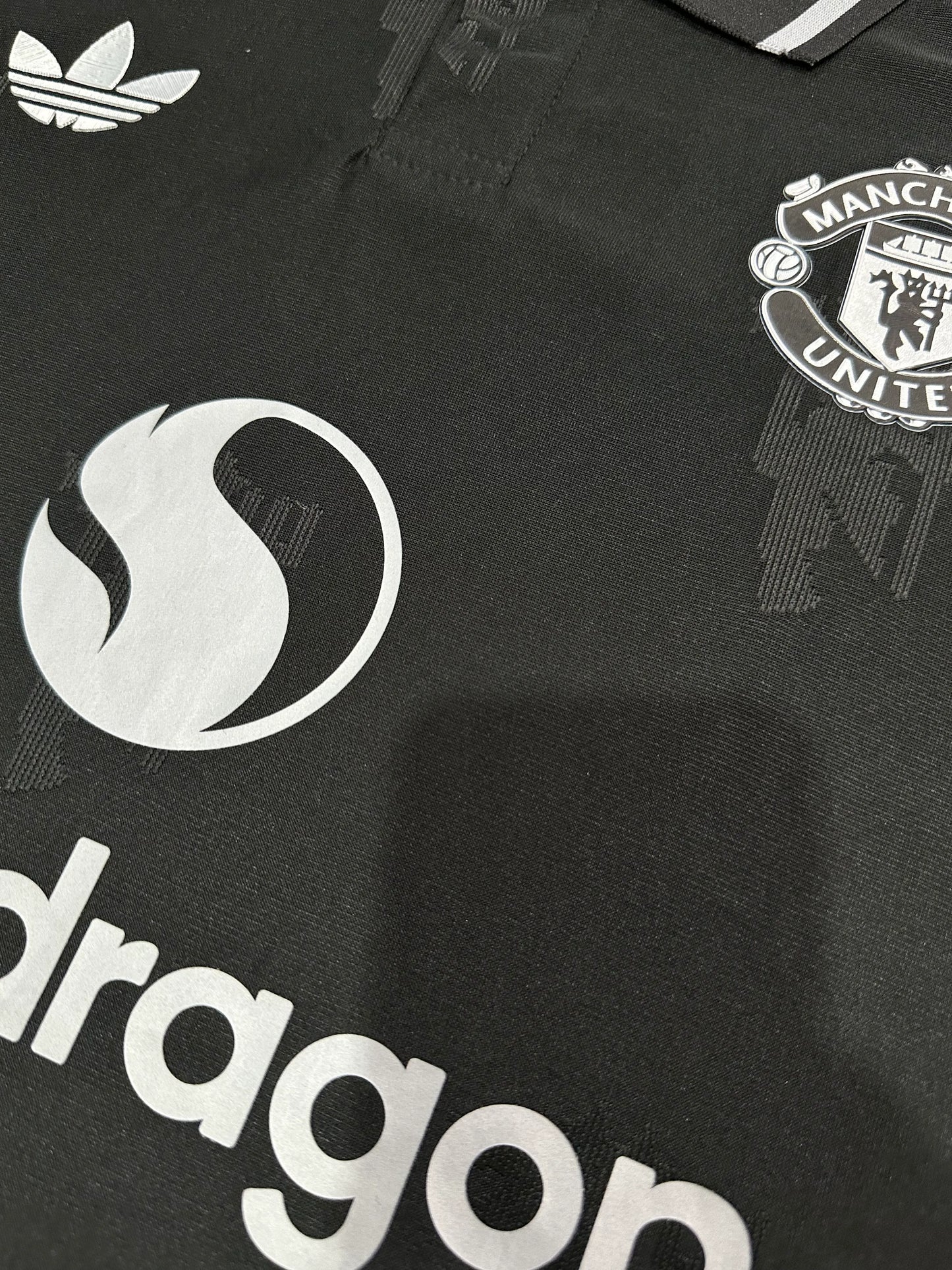 Manchester United Icons Black Jersey Player Version
