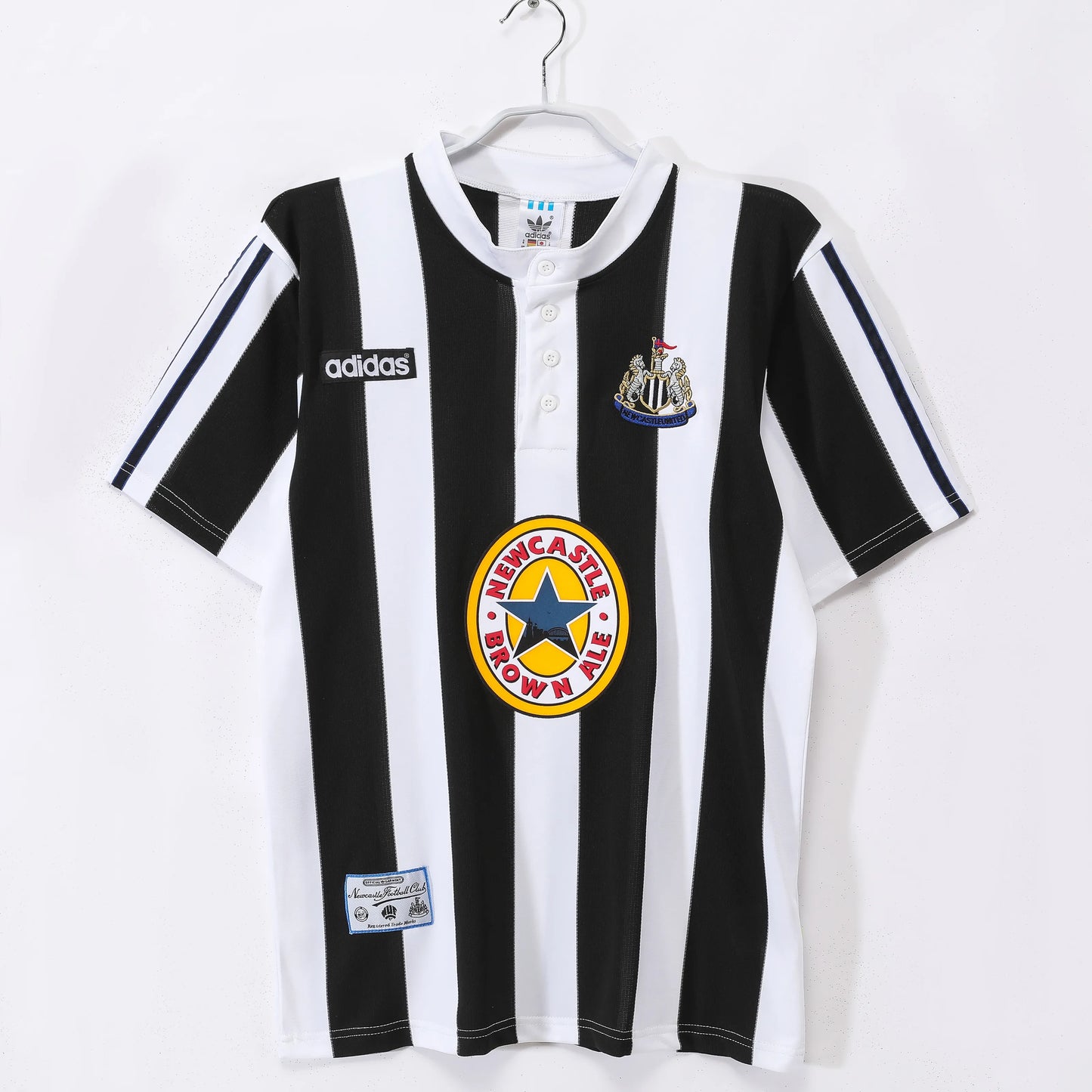 Newcastle United Retro Home Jersey 1995 – Fan Version