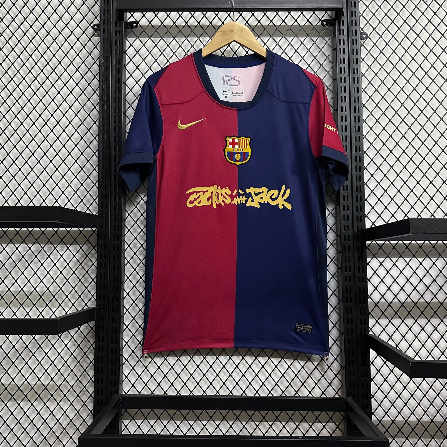 Barcelona Home Jersey 2024/25 – Travis Scott Special Edition – Fan Version