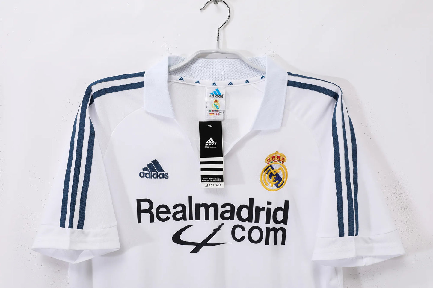 Real Madrid Retro Home Jersey 2001/02 – Fan Version