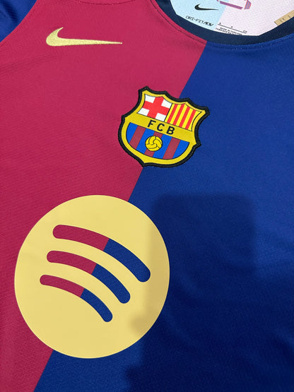 Barcelona Home Jersey 2024/25 – Fan Version