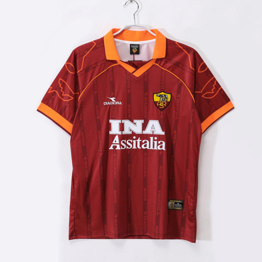 AS Roma Retro Home Jersey 1999/00 – Fan Version