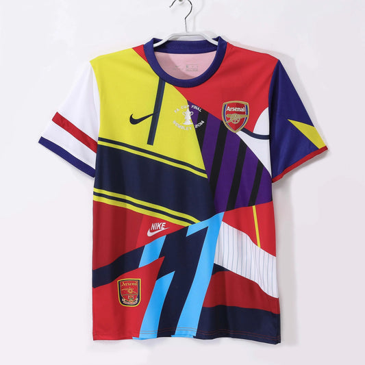 Arsenal Retro Mashup Jersey 2014 – Fan Version