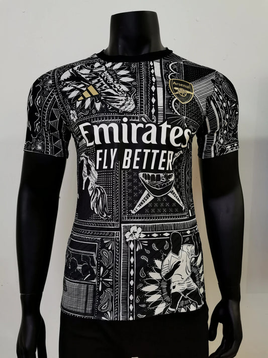 Arsenal Pre‑Match Jersey (Ian Wright Edition) 2024/25 – Player Version