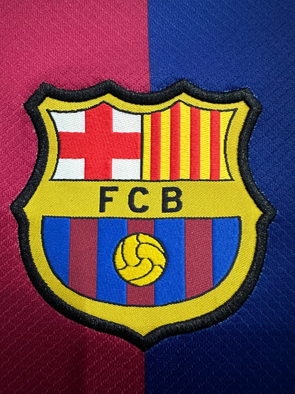 Barcelona Home Jersey 2024/25 – Fan Version